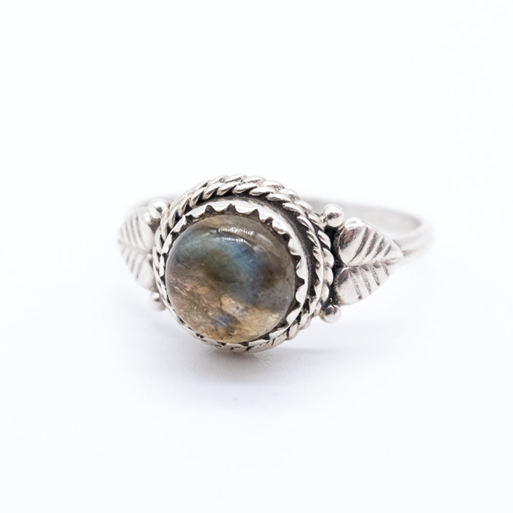 ANELLO IN ARGENTO CON LABRADORITE