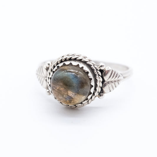 ANELLO IN ARGENTO CON LABRADORITE