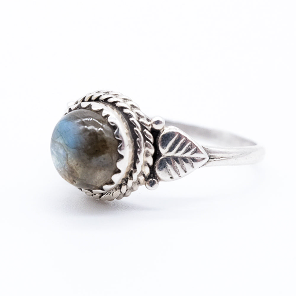 ANELLO IN ARGENTO CON LABRADORITE