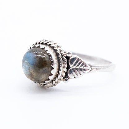 ANELLO IN ARGENTO CON LABRADORITE