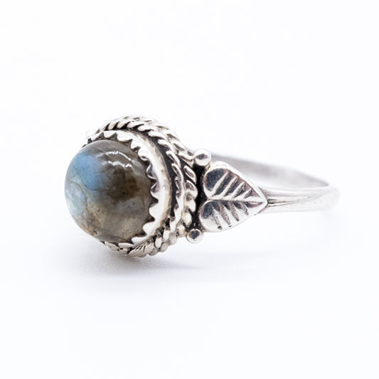 ANELLO IN ARGENTO CON LABRADORITE