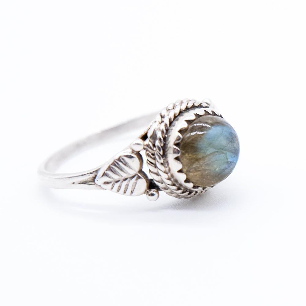 ANELLO IN ARGENTO CON LABRADORITE