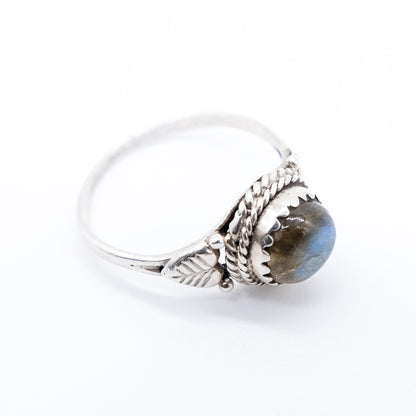 ANELLO IN ARGENTO CON LABRADORITE